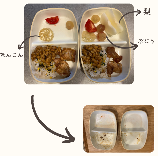 らでぃっしゅぼーや おためし レビュー れんこん調理 完成