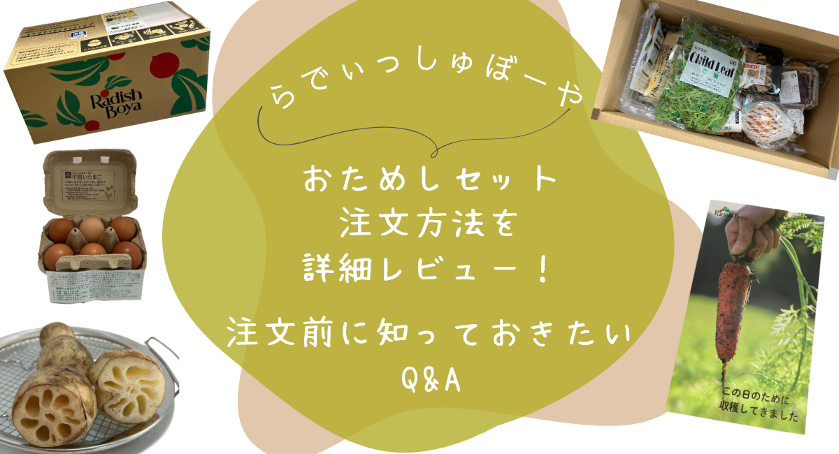 らでぃっしゅぼーや　おためし　注文方法　アイキャッチ