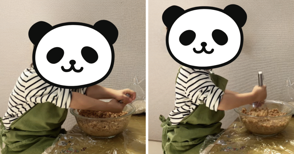 味噌キット 手順 事前準備 潰す 4歳 2回目