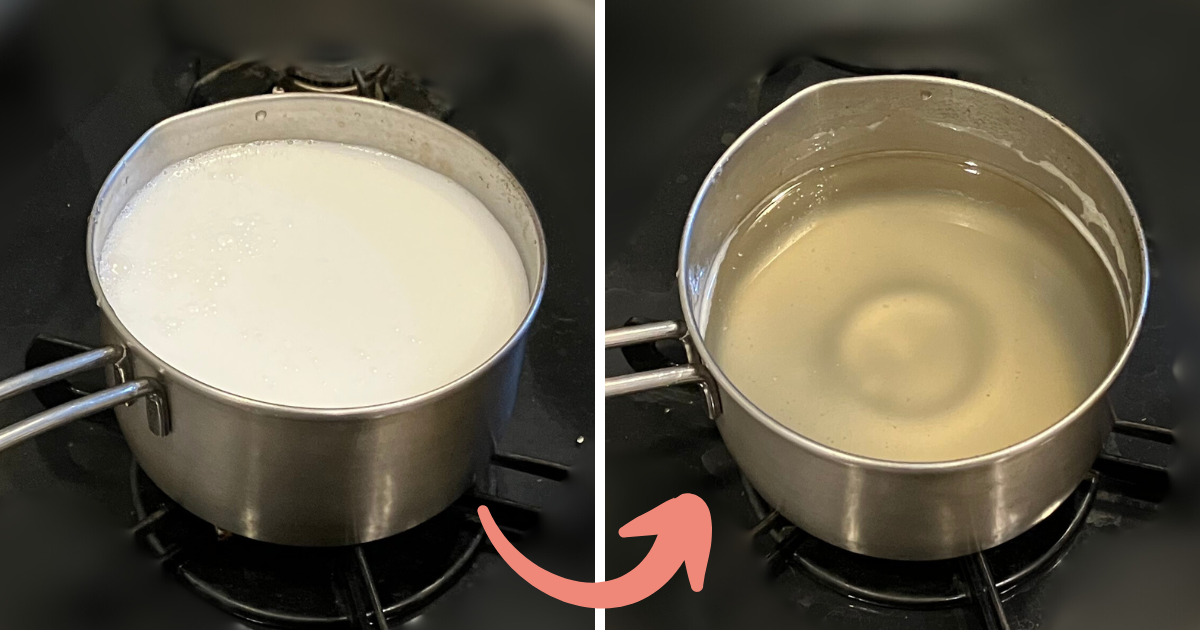 梅キット 泡 対処